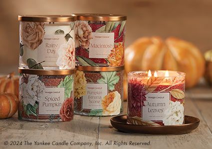 yankee candle autumn candles