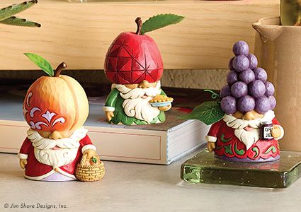 jim shore fruit gnomes