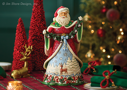 jim shore santa figurine