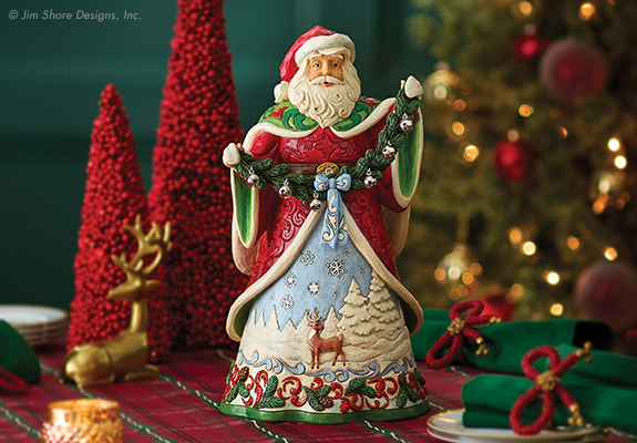 jim shore Santa figurine