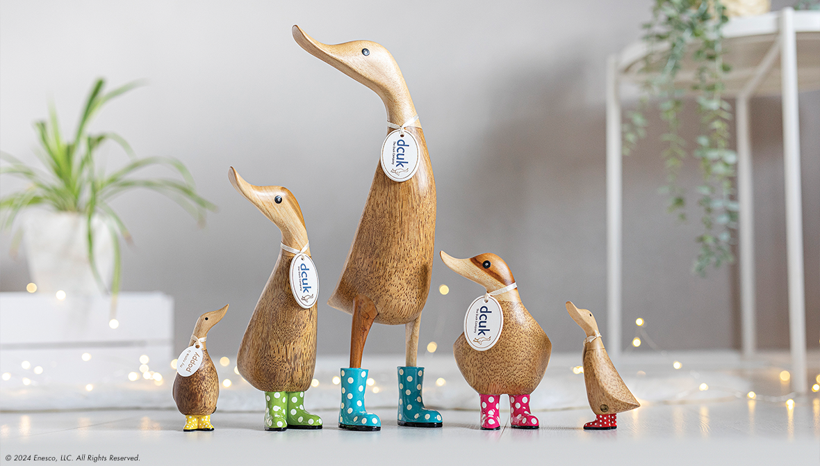 DCUK Wooden ducks