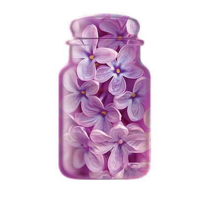 Floral jar