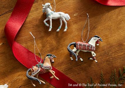 Trail of Painted Ponies Ornaments