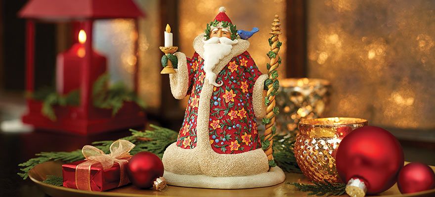 artist gallery santa figurine