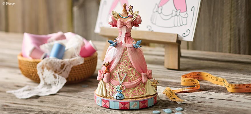 cinderella musical figurine