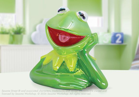 Sesame Kermit figurine