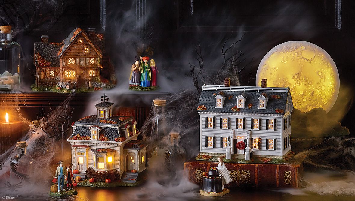 Hot Properties Lit Buildings