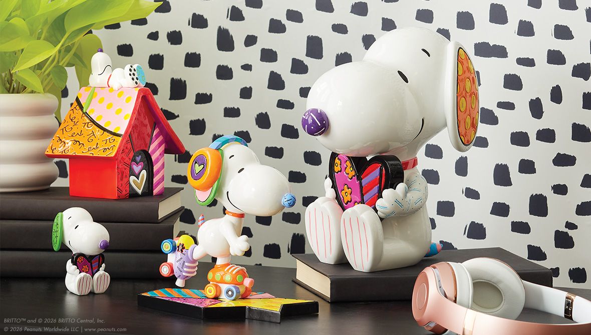 Britto Snoopy Figurine