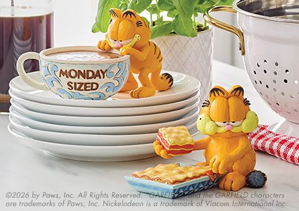 Garfield dinnerware