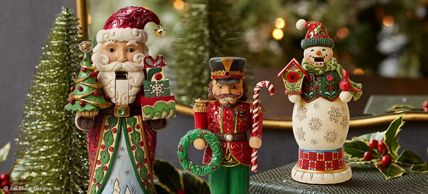 Jim Shore Christmas figurines