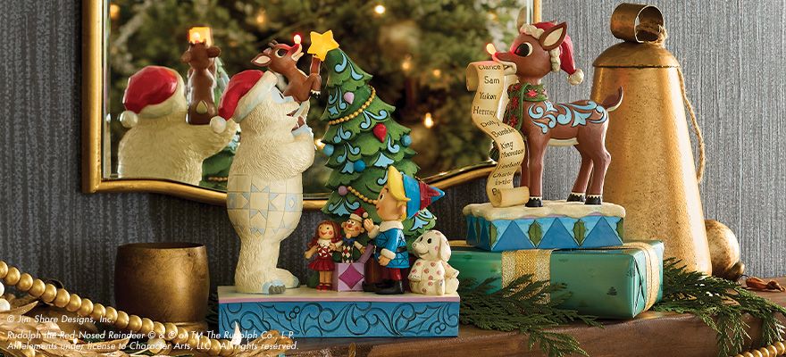 Rudolph figurines