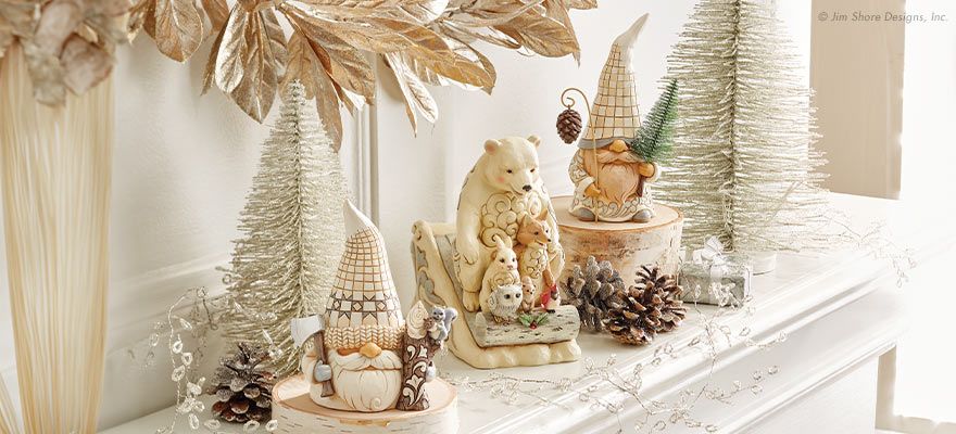 Gnome and Animal Figurines