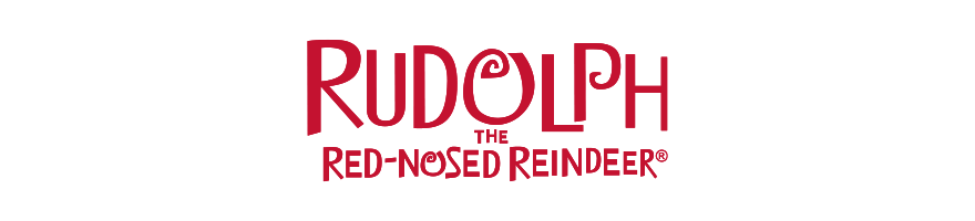 Rudolph the Red Nosed Reindeer by Jim Shore  Logo 