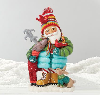 cozy santa figurine 