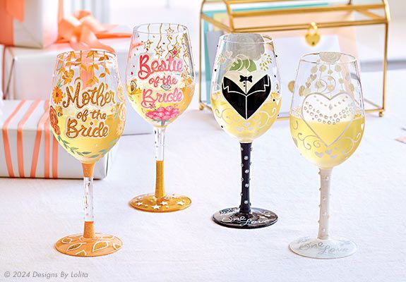 Lolita Wedding Cocktail Glasses 