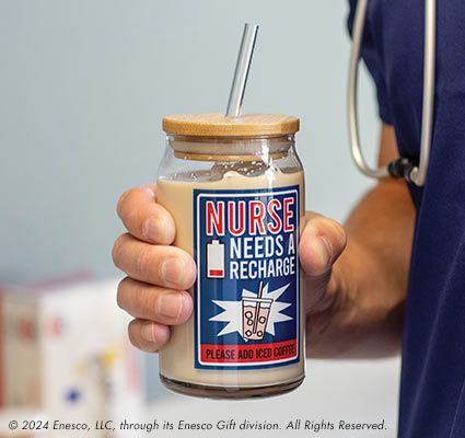 Nurse's Coffee Glass