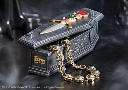 Elvira casket box 