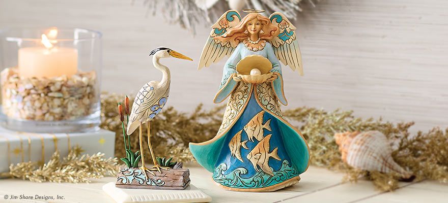Bird and Angel figurine