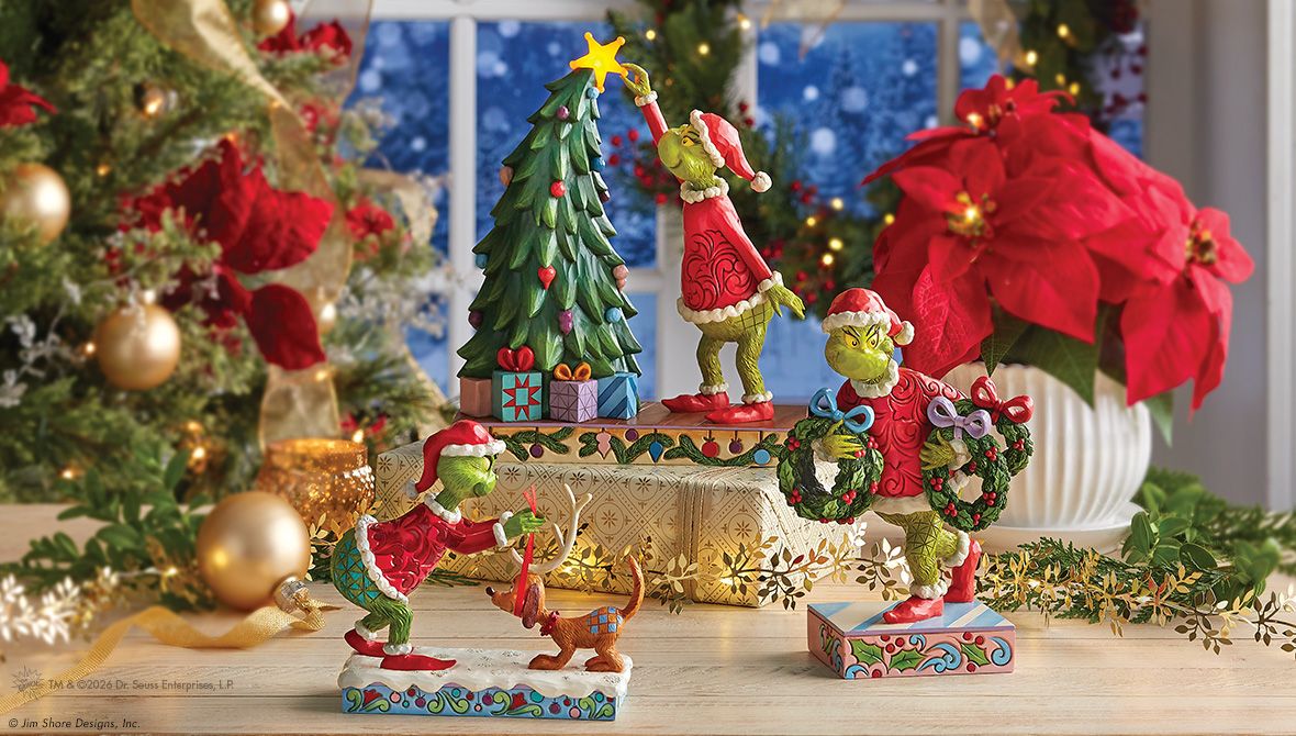 Grinch figurines 