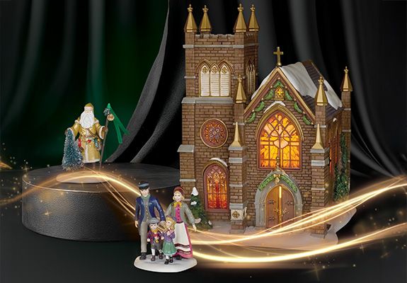 Disney Anniversary Lit Buildings 