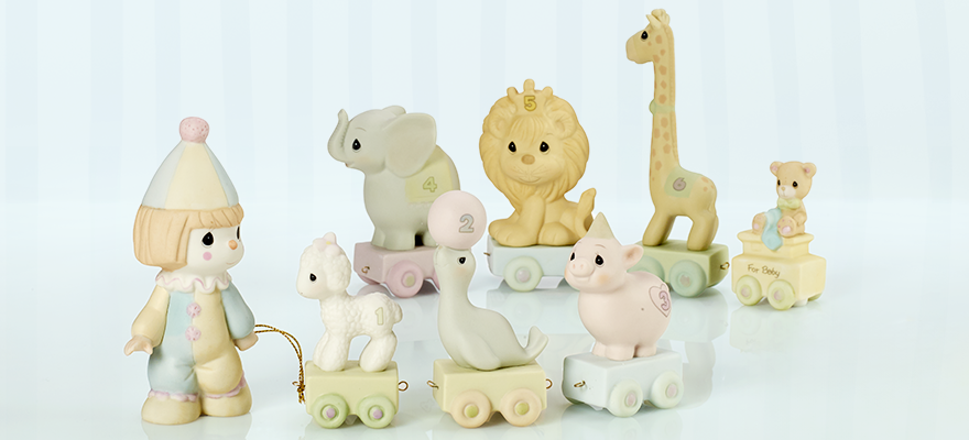 precious moments trains