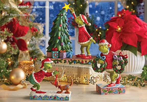 Grinch by Jim Shore figurines 