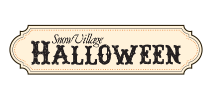 Snow Village Halloween Logo 