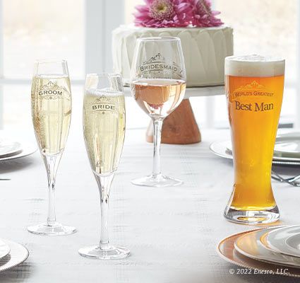 Champagne, Wine, and Beer Glass