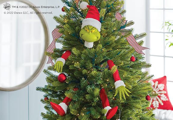Grinch in Christmas Tree 