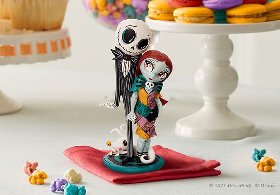 Nightmare Jack and Sally Figurine 