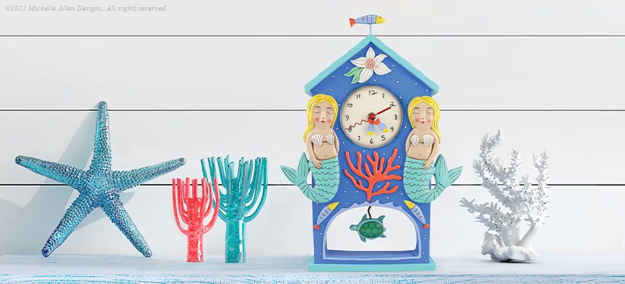 Mermaid Clock 