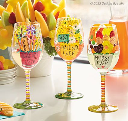 Wine Glasses at a Party
