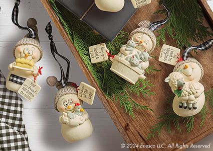 Snowpinions Farmhouse Ornaments 