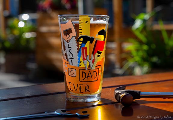 Dad's Pint Glass