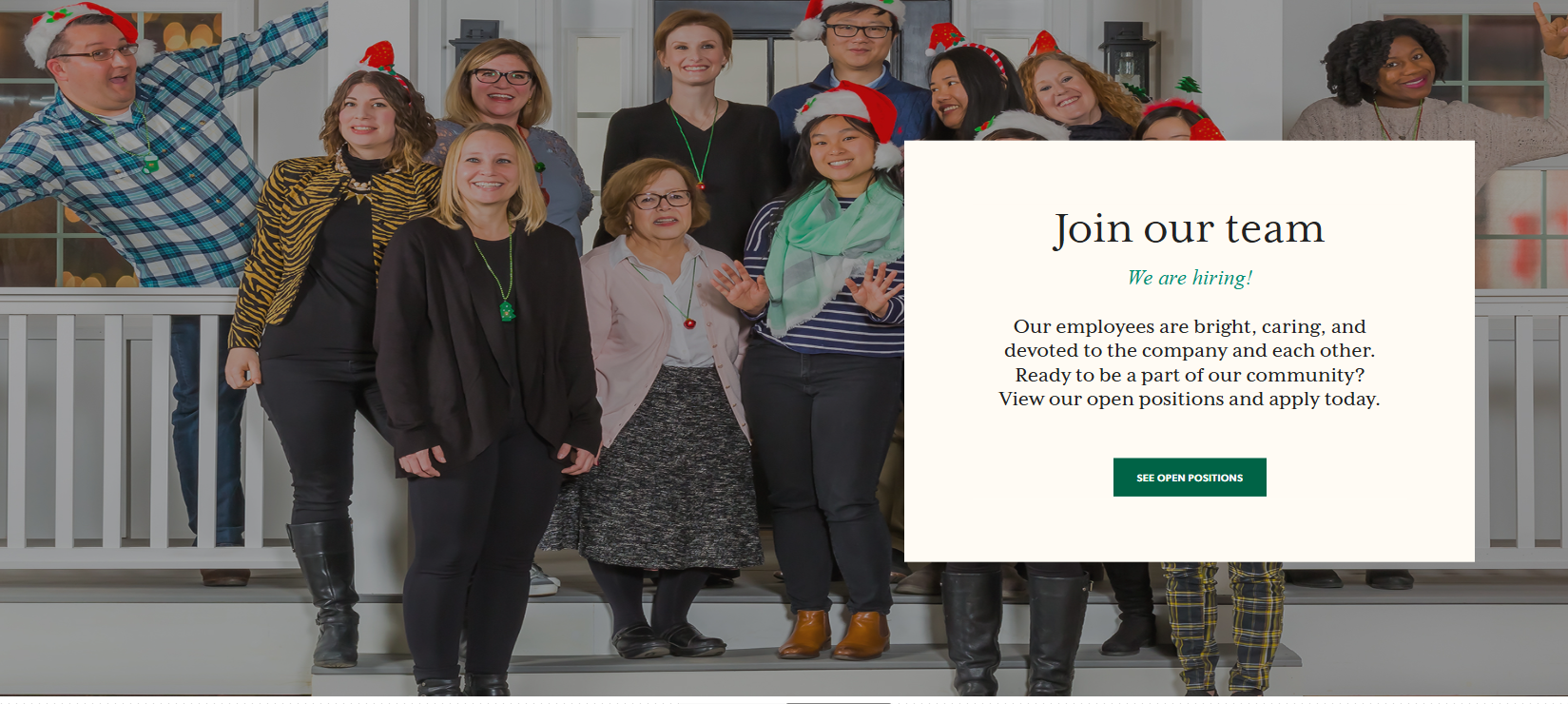 join our team