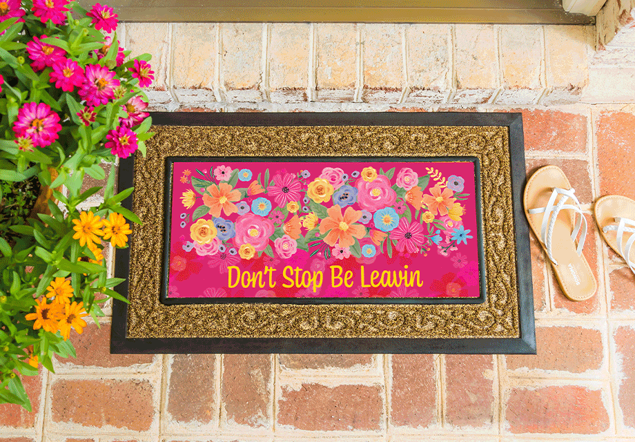 Wholesale personalized flags and doormats