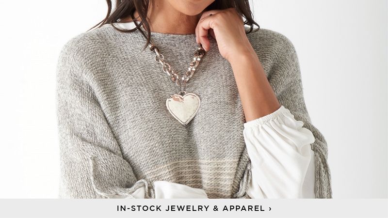 In-Stock Jewelry & Apparel