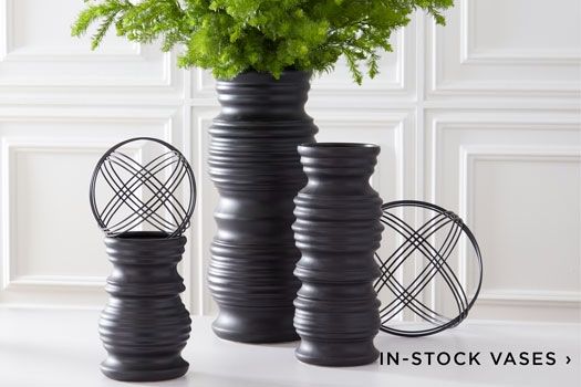 In-Stock Vases & Urns