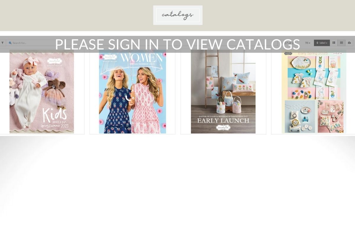 SIGN IN TO VIEW CATALOGS