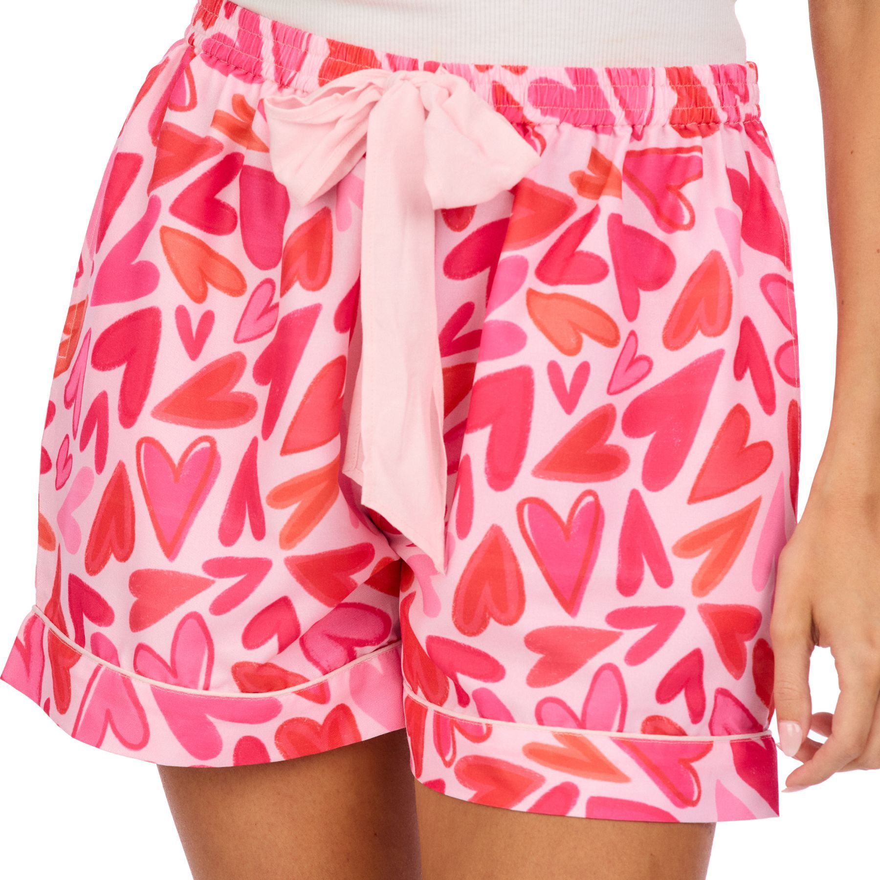 VALENTINE PAJAMA SHORTS