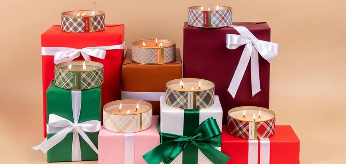 Bridgewater Candle Company  Festive Frasier 3 Wick Tin Candle