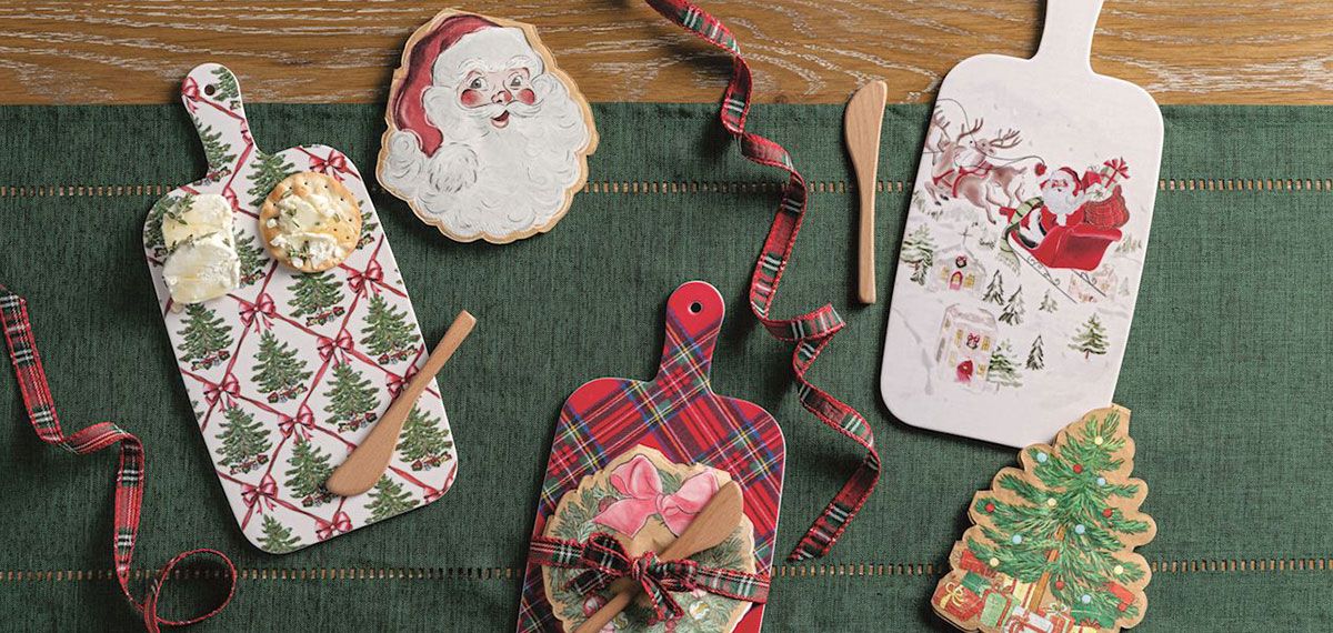 Mud Pie Classic Xmas Melamine Board