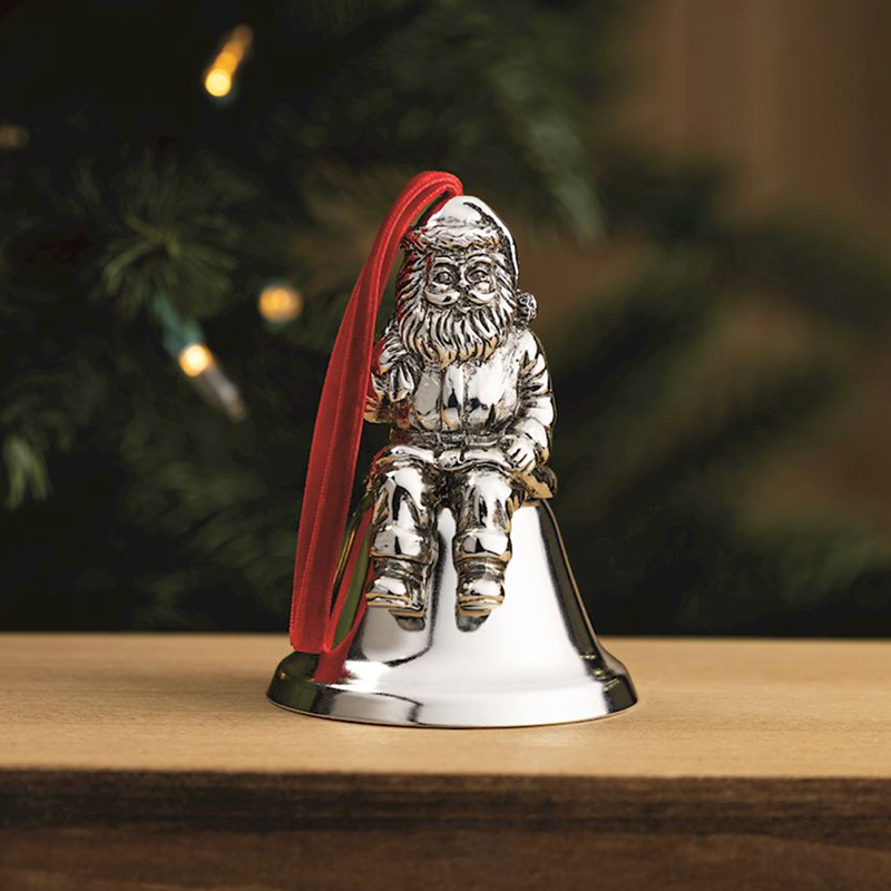 Mud Pie Santa Bell