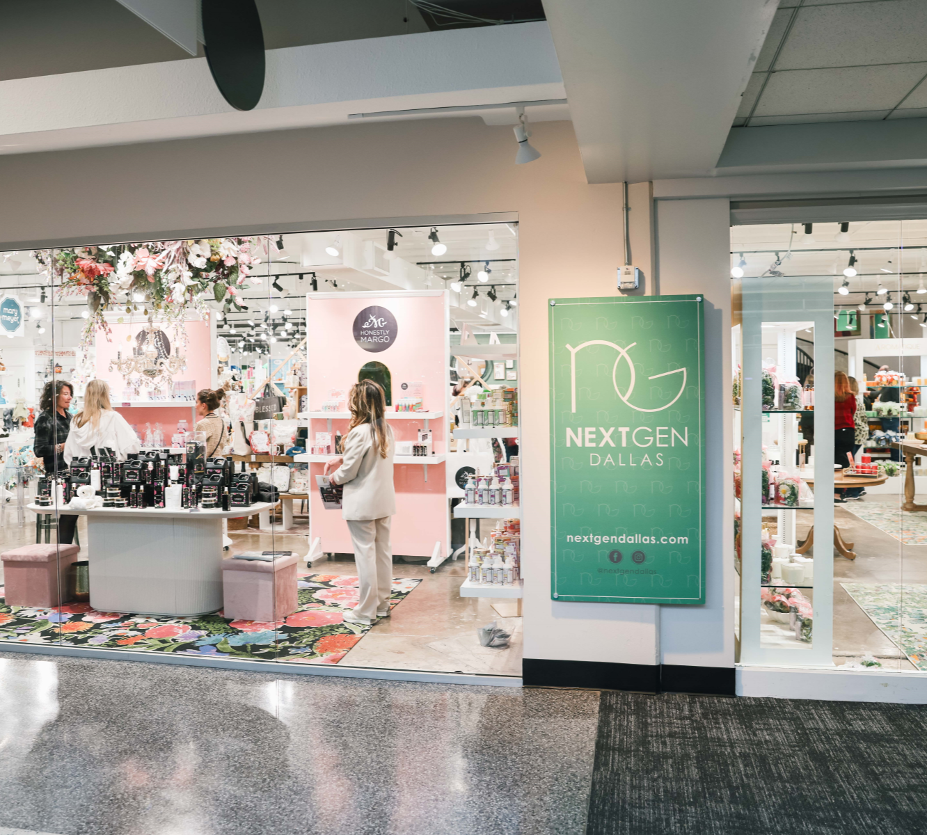 Front of NextGen Dallas Showroom
