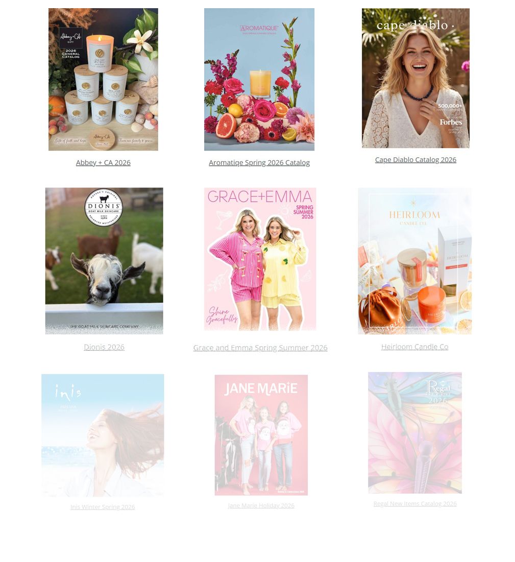 Cover photos of catalogs requesting customer to log in to view catalogs