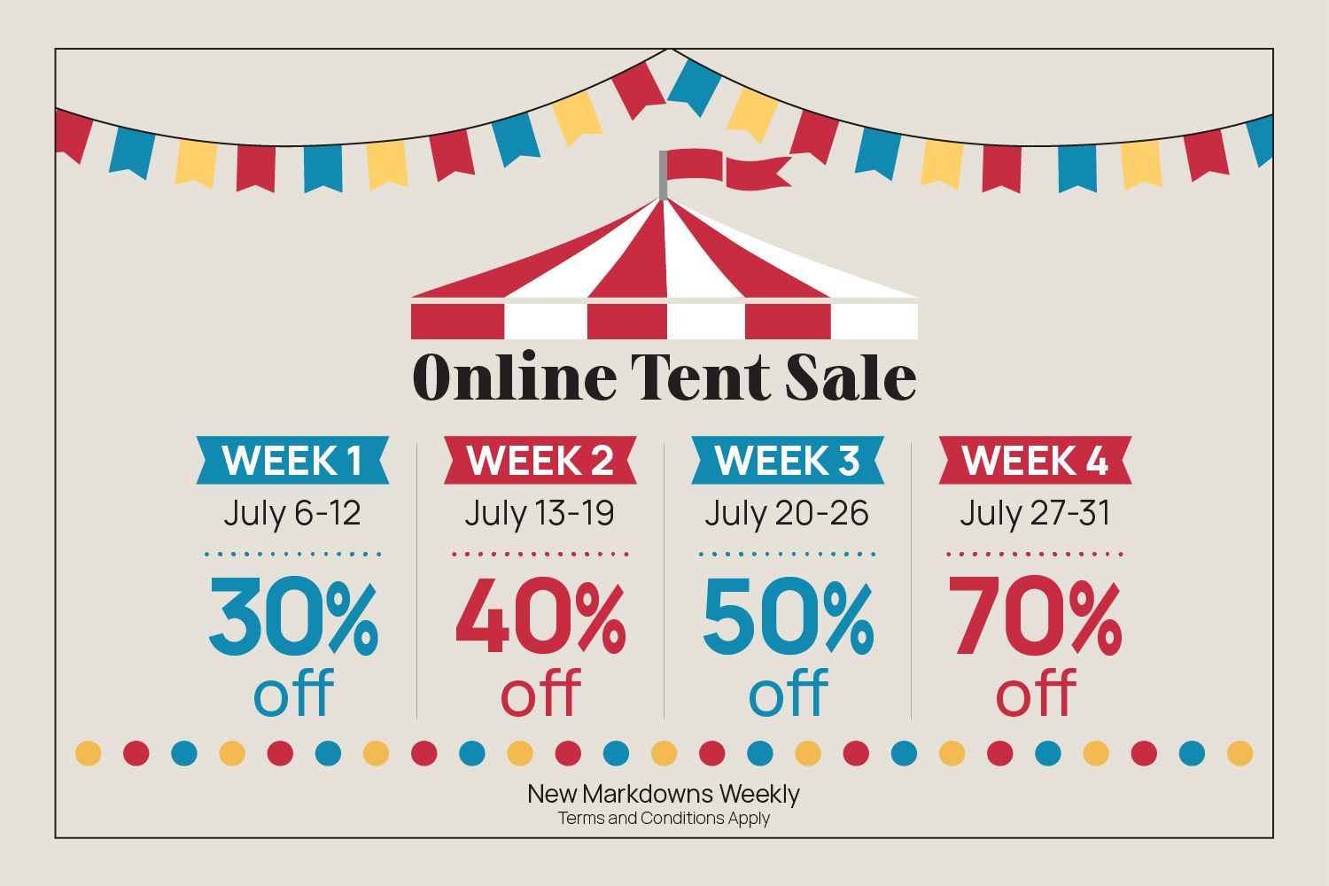Tent Sale Promo Small
