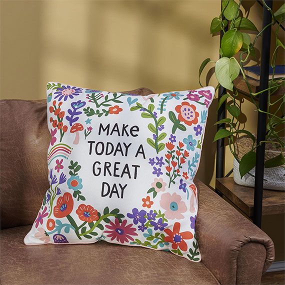 Wholesale Make Today a Great Day Pillow