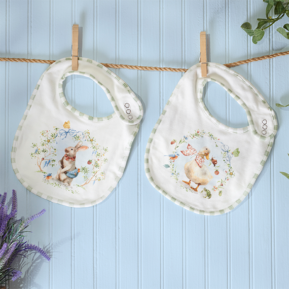 Floral Baby Bibs