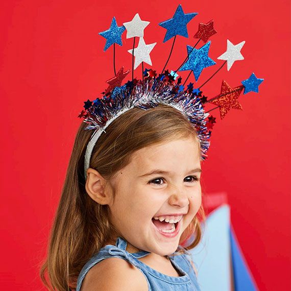 Mud Pie Star Patriotic Headband