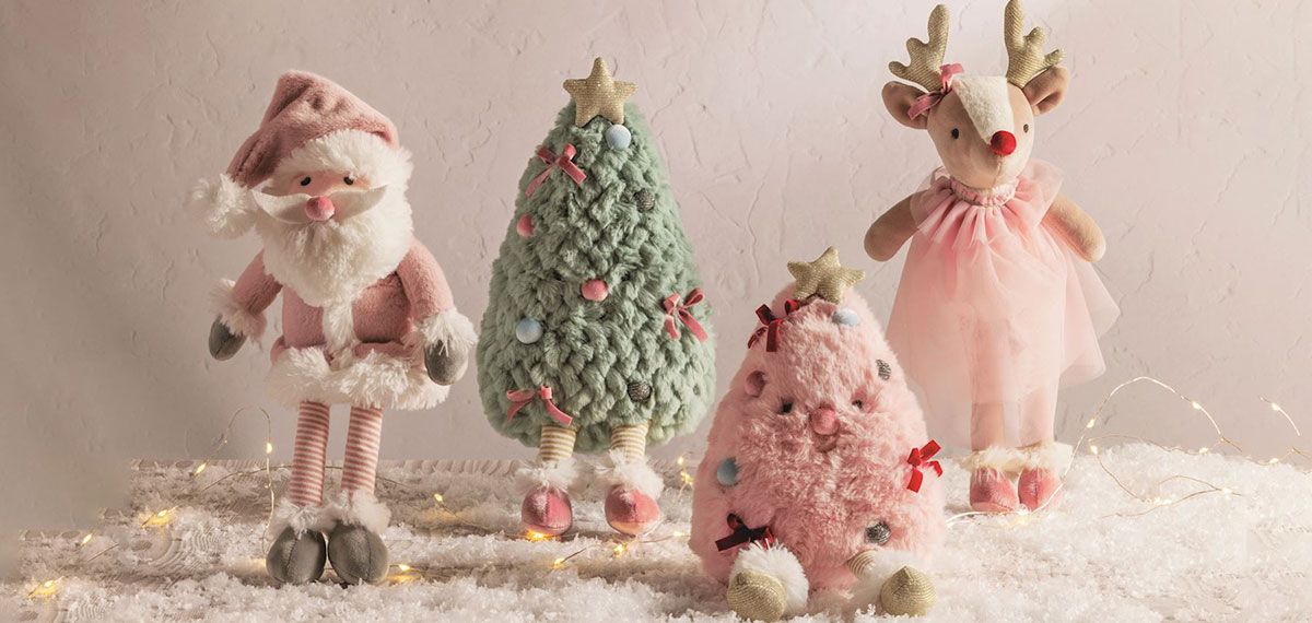 Mud Pie Holiday Plush Pals
